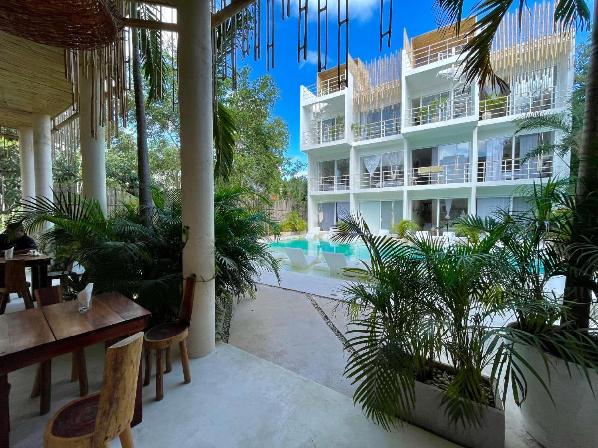 Beautiful Swim-Up Studio With Private Terrace, Pool And Jungle Gym Тулум Экстерьер фото
